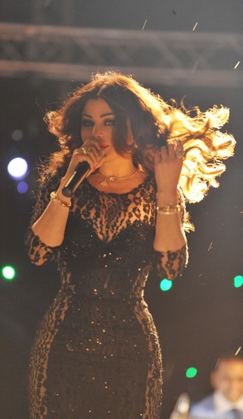 Haifa Wehbe in Abu Dhabi